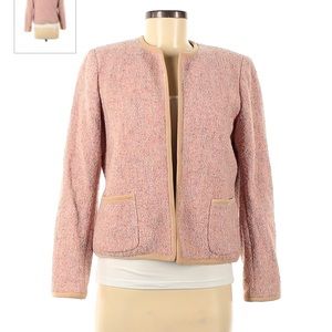 Jones New York Pink Knit Blazer